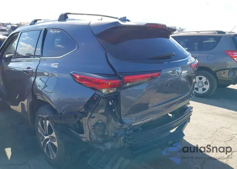 2022 Toyota Highlander Xle из США, поврежденный, VIN 5TDHZRBH2NS232250